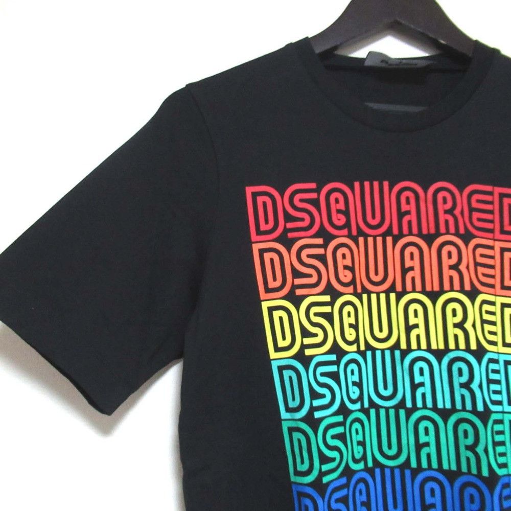 Other Other Dsquared2 RENNY FIT Letter Logo Print Short Sleeve T-shirt Cotton T-Shirts DUTY FREE for USA Size ONE SIZE - 3 Thumbnail