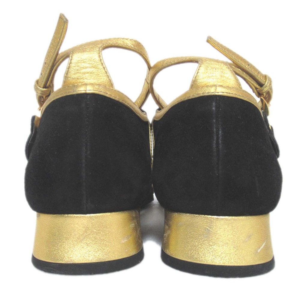Prada Prada Prada Suede Leather Sandals Suede Shoes DUTY FREE for USA Size ONE SIZE - 4 Thumbnail