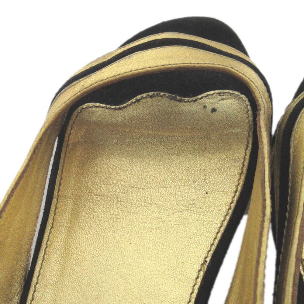 Prada Prada Prada Suede Leather Sandals Suede Shoes DUTY FREE for USA Size ONE SIZE - 10 Thumbnail
