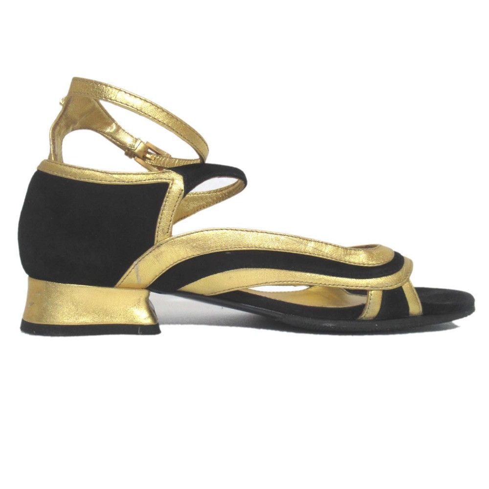 Prada Prada Prada Suede Leather Sandals Suede Shoes DUTY FREE for USA Size ONE SIZE - 3 Thumbnail