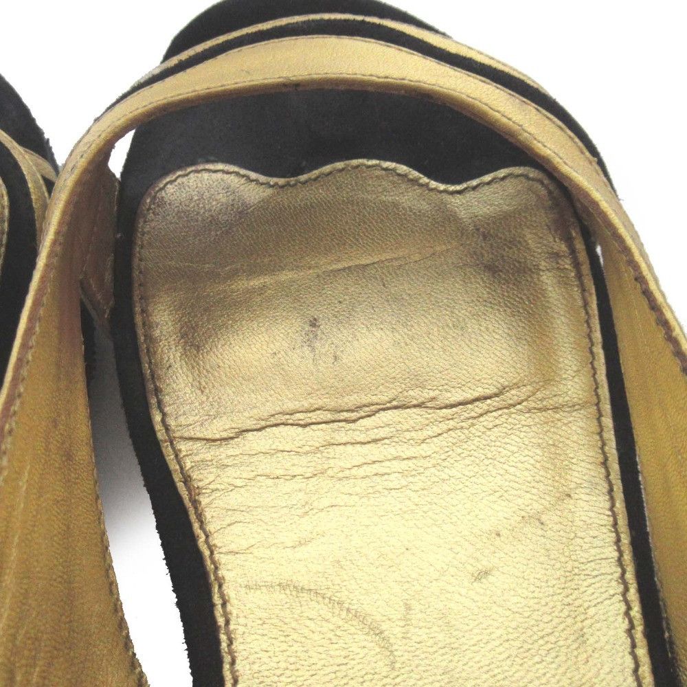 Prada Prada Prada Suede Leather Sandals Suede Shoes DUTY FREE for USA Size ONE SIZE - 11 Thumbnail