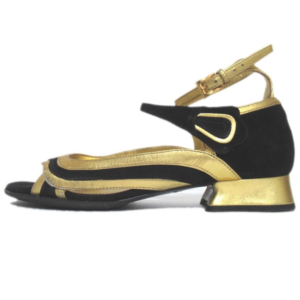 Prada Prada Prada Suede Leather Sandals Suede Shoes DUTY FREE for USA Size ONE SIZE - 2 Thumbnail