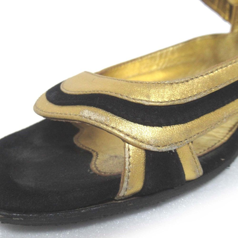 Prada Prada Prada Suede Leather Sandals Suede Shoes DUTY FREE for USA Size ONE SIZE - 6 Thumbnail