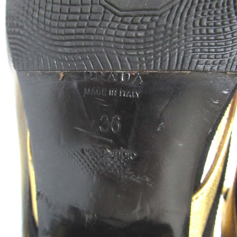Prada Prada Prada Suede Leather Sandals Suede Shoes DUTY FREE for USA Size ONE SIZE - 13 Thumbnail