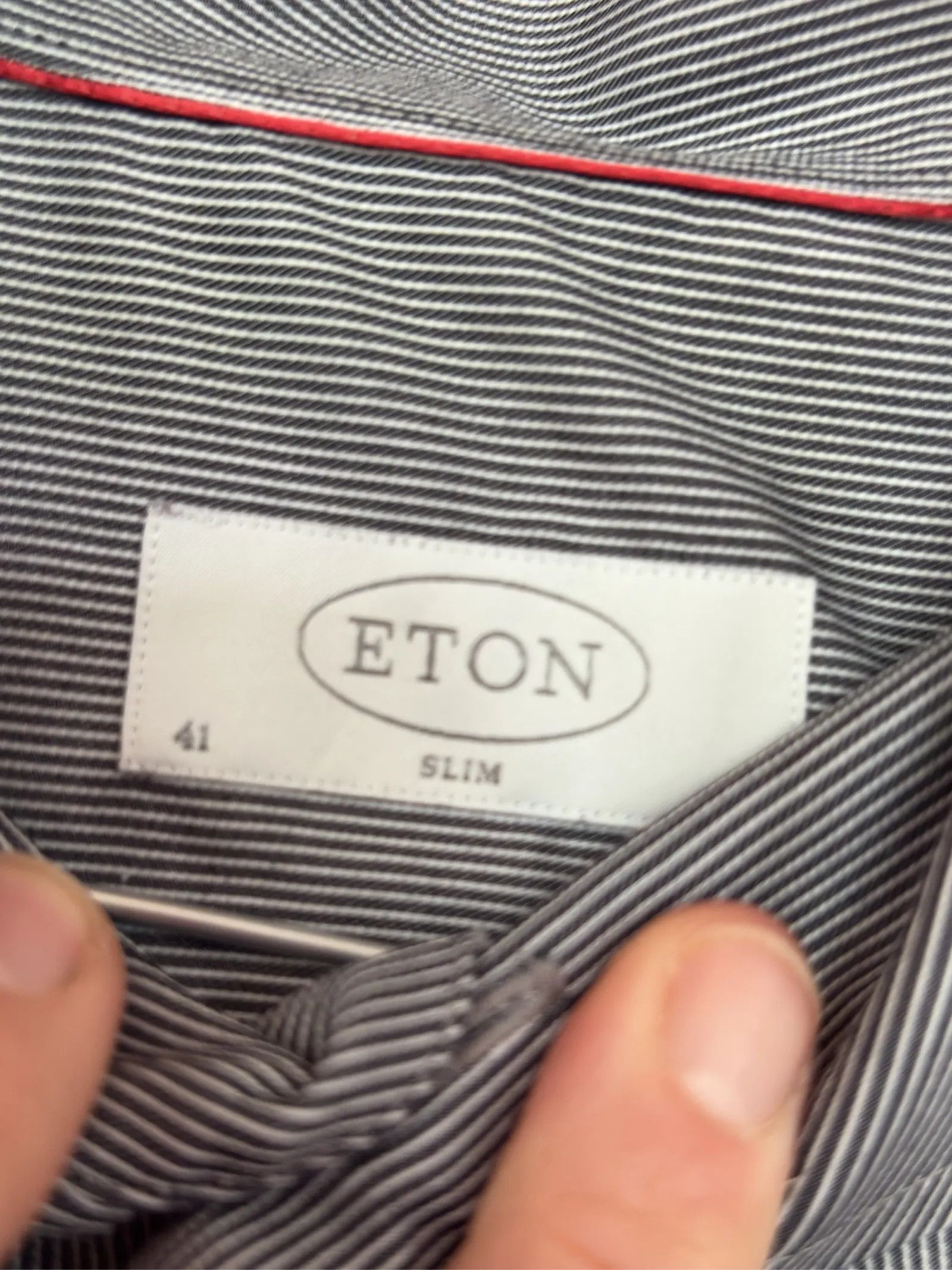 Eton Eton Shirt Size US XL / EU 56 / 4 - 2 Thumbnail