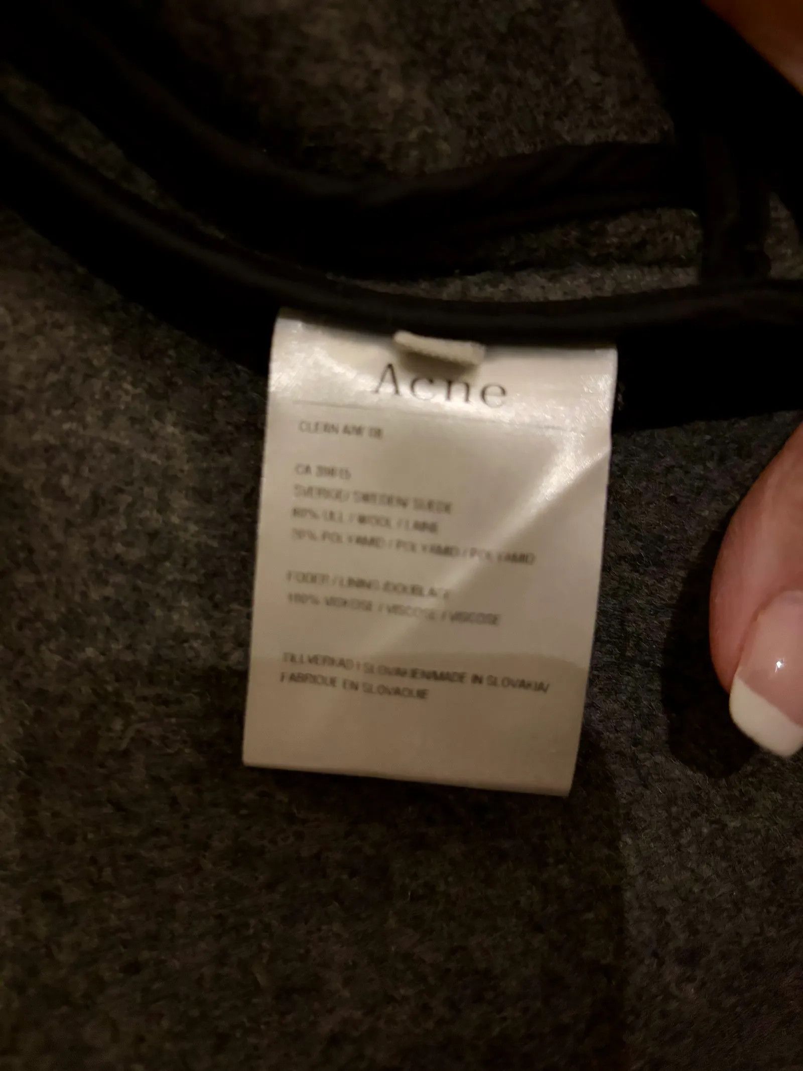 Acne Studios Acne Studios Coat Size XS / US 0-2 / IT 36-38 - 3 Thumbnail