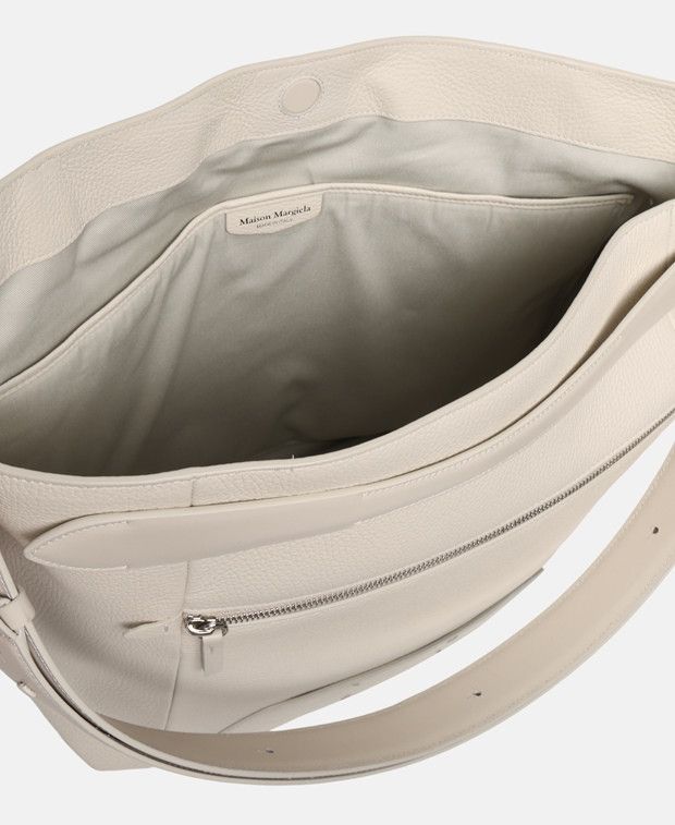 Leather shopper