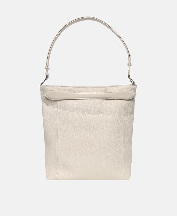 Leather shopper