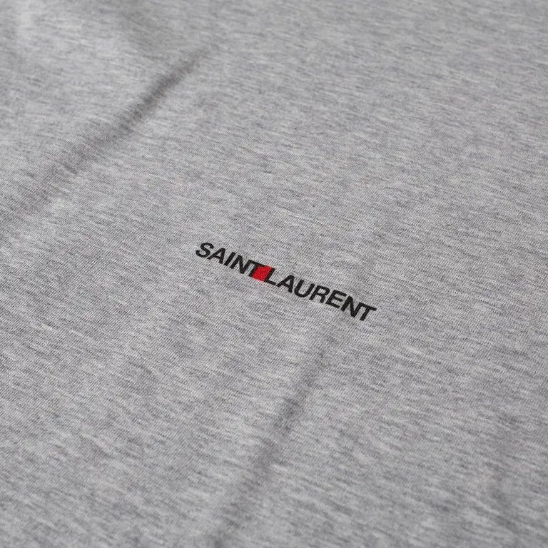 Saint Laurent Paris saint laurent rive gauche t-shirt grey Size US XXL / EU 58 / 5 - 2 Thumbnail