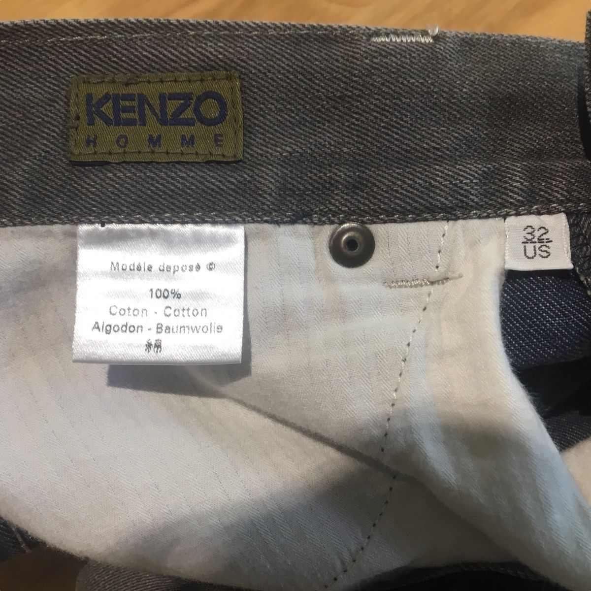 Kenzo *RARE* Kenzo Homme Side Stripe Jeans Size US 32 / EU 48 - 7 Thumbnail