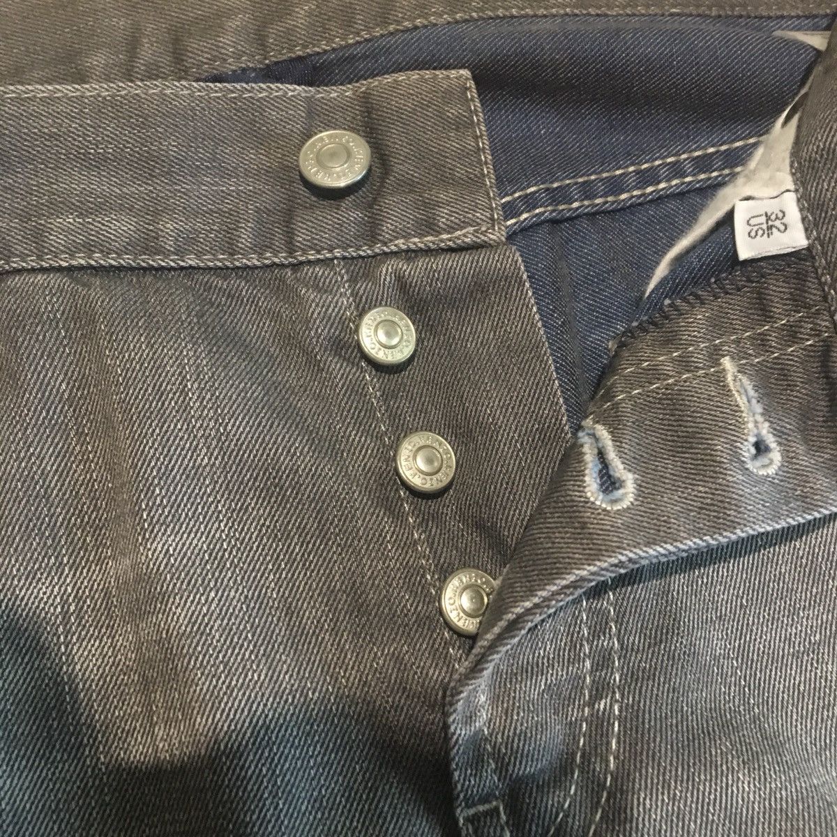 Kenzo *RARE* Kenzo Homme Side Stripe Jeans Size US 32 / EU 48 - 5 Thumbnail