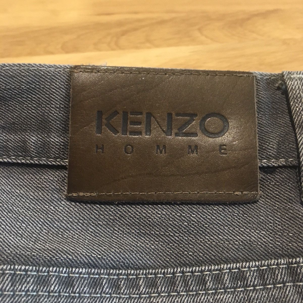Kenzo *RARE* Kenzo Homme Side Stripe Jeans Size US 32 / EU 48 - 4 Thumbnail