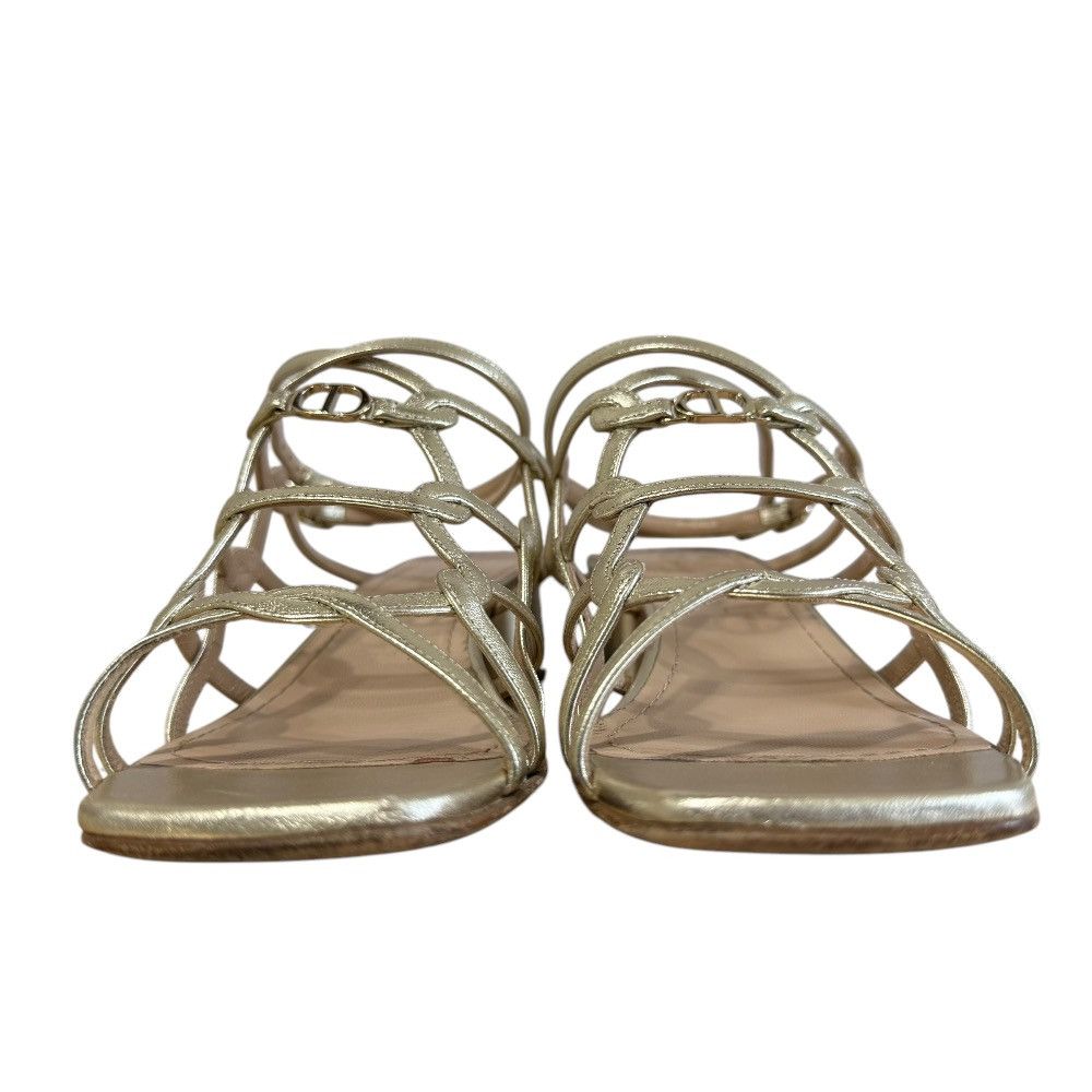 Dior Dior Christian Dior CD Logo Leather Sandals Leather Shoes DUTY FREE for USA Size ONE SIZE - 2 Thumbnail