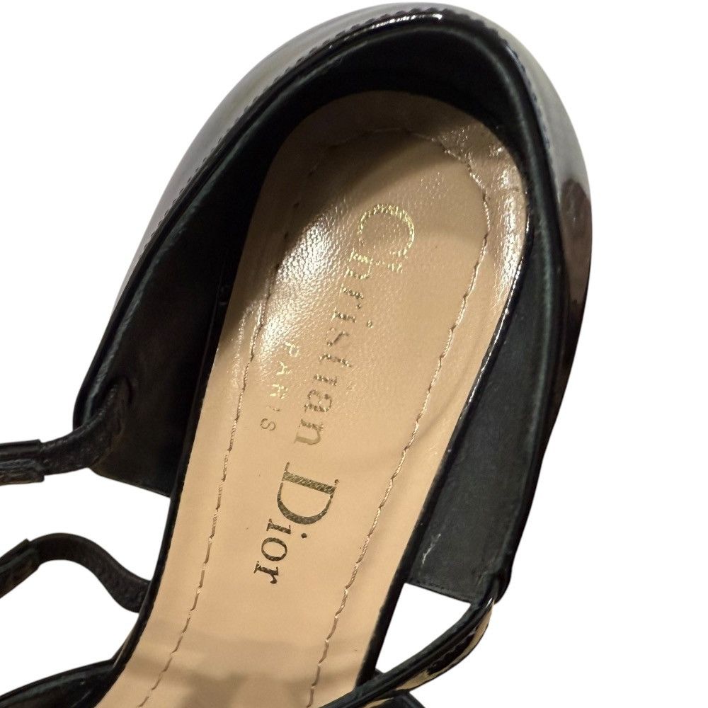 Dior Dior Christian Dior Patent Leather Sandals Enamel Shoes DUTY FREE for USA Size ONE SIZE - 9 Thumbnail