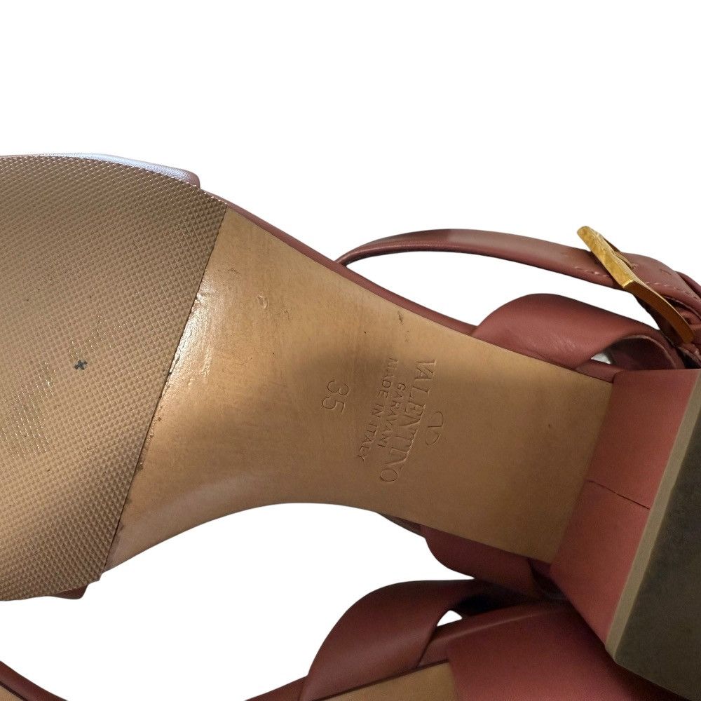 Valentino Valentino Valentino Garavani Rockstud Leather Sandals Leather Shoes DUTY FREE for USA Size ONE SIZE - 10 Thumbnail