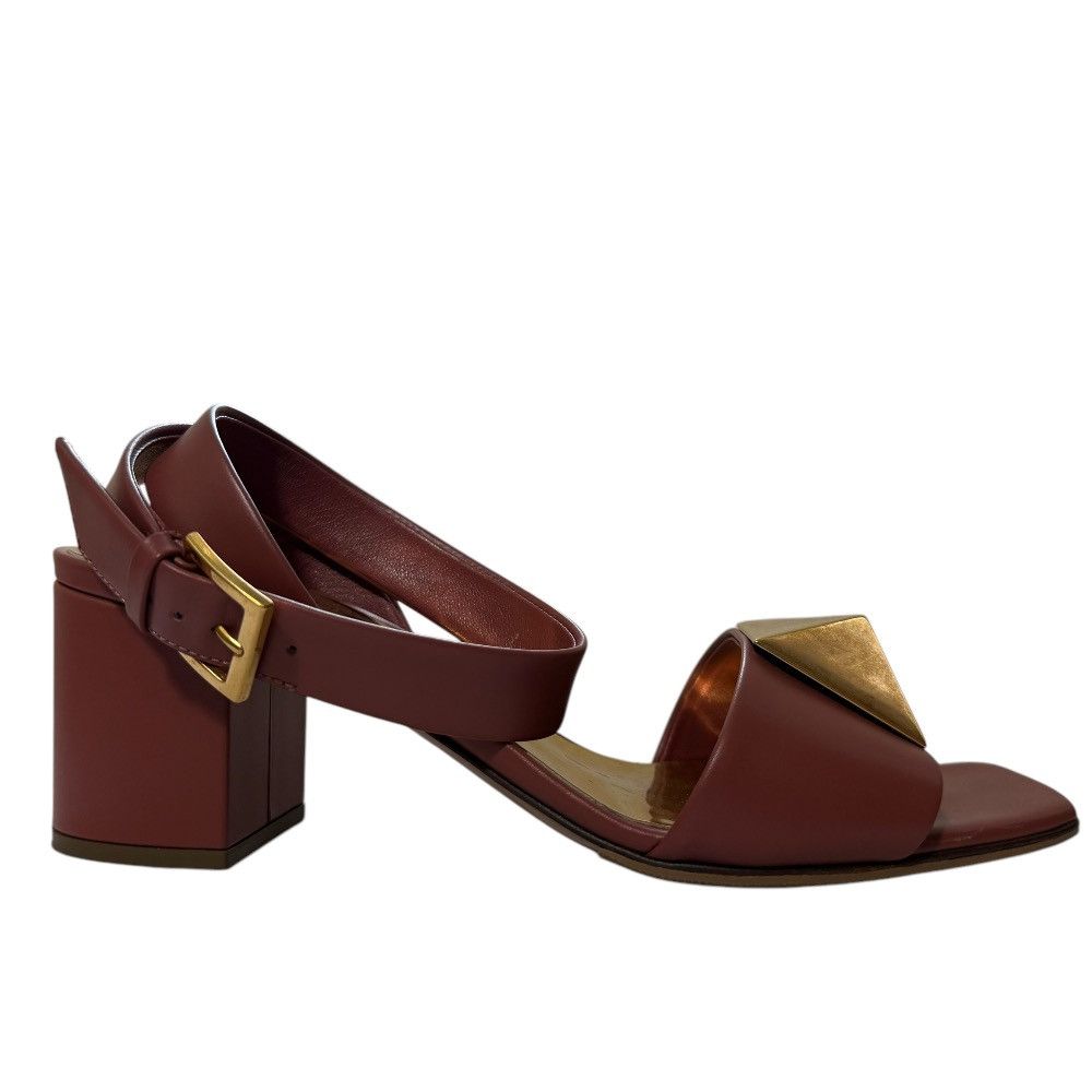 Valentino Valentino Valentino Garavani Rockstud Leather Sandals Leather Shoes DUTY FREE for USA Size ONE SIZE - 5 Thumbnail