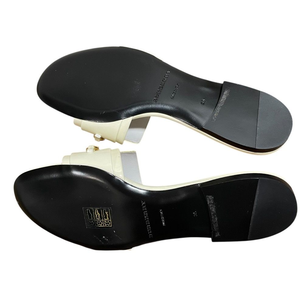 Burberry Burberry Burberry Chain Patent Leather Mule Sandals Enamel Shoes DUTY FREE for USA Size ONE SIZE - 6 Thumbnail