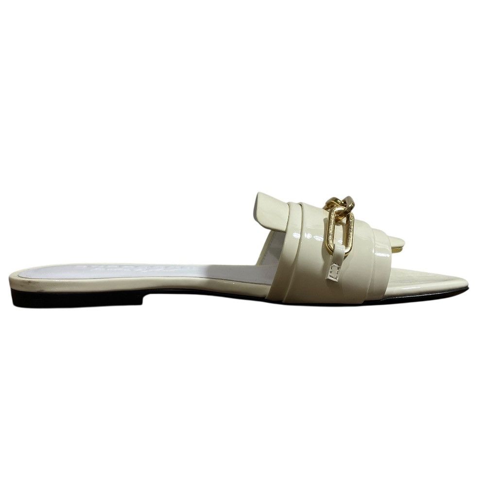 Burberry Burberry Burberry Chain Patent Leather Mule Sandals Enamel Shoes DUTY FREE for USA Size ONE SIZE - 5 Thumbnail