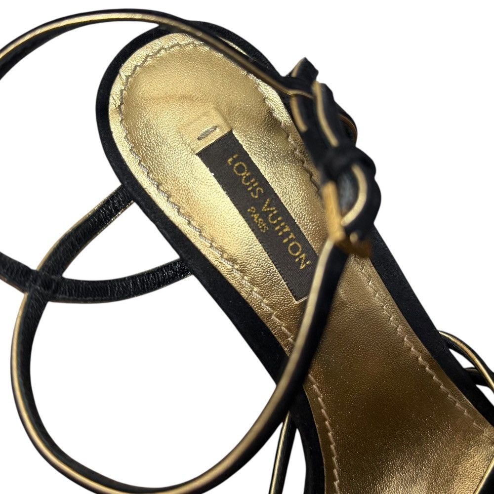 Louis Vuitton Louis Vuitton Louis Vuitton Suede Sandals Suede Shoes DUTY FREE for USA Size ONE SIZE - 10 Thumbnail