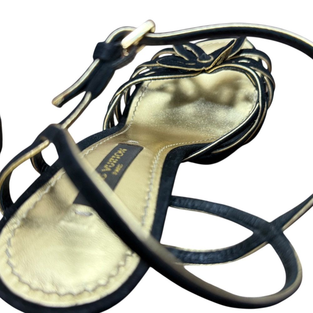 Louis Vuitton Louis Vuitton Louis Vuitton Suede Sandals Suede Shoes DUTY FREE for USA Size ONE SIZE - 9 Thumbnail