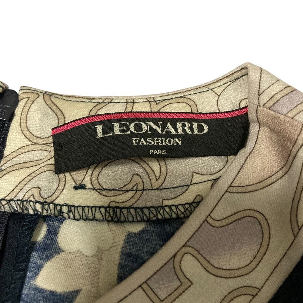Other LEONARD Flower Print Short Sleeve Blouse Others Tops DUTY FREE for USA