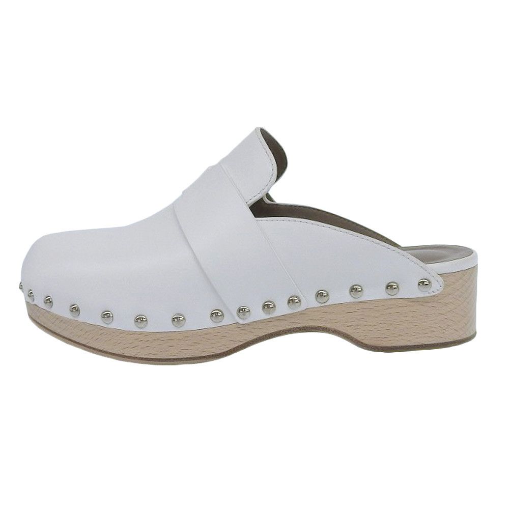 Hermes Hermes Hermes Calya Leather Mule Leather Shoes DUTY FREE for USA Size ONE SIZE - 3 Thumbnail