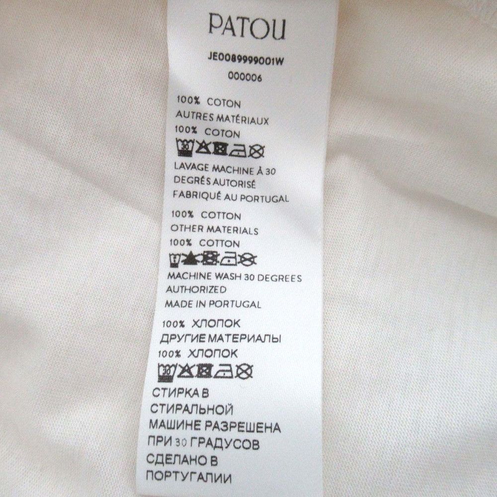 Other Other Patou EMBROIDERED COLLAR TEE SHIRT Cotton T-shirt Cotton T-Shirts DUTY FREE for USA Size ONE SIZE - 8 Thumbnail