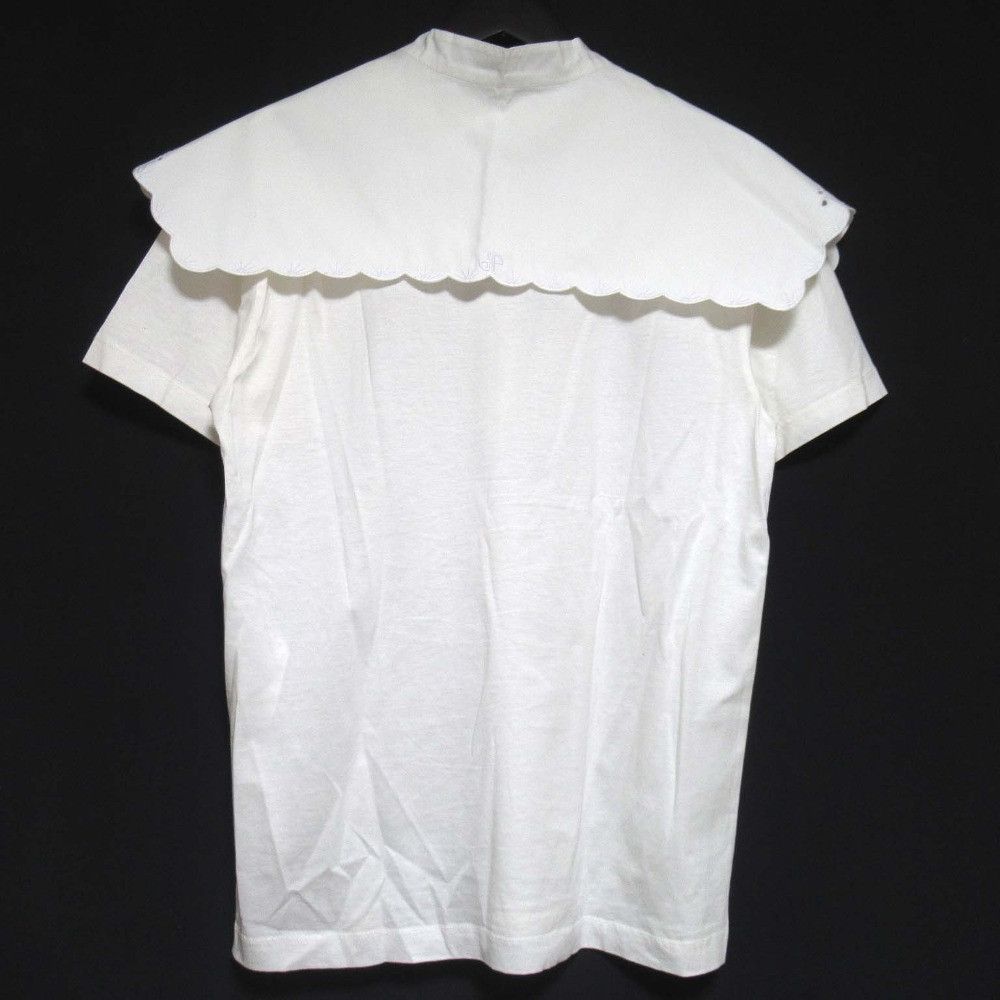 Other Other Patou EMBROIDERED COLLAR TEE SHIRT Cotton T-shirt Cotton T-Shirts DUTY FREE for USA Size ONE SIZE - 2 Thumbnail