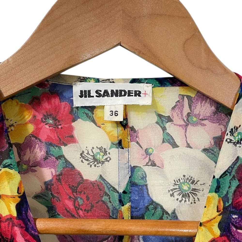 Jil Sander Jil Sander Jil Sander Flower Print Silk Vest Others Tops DUTY FREE for USA Size ONE SIZE - 6 Thumbnail