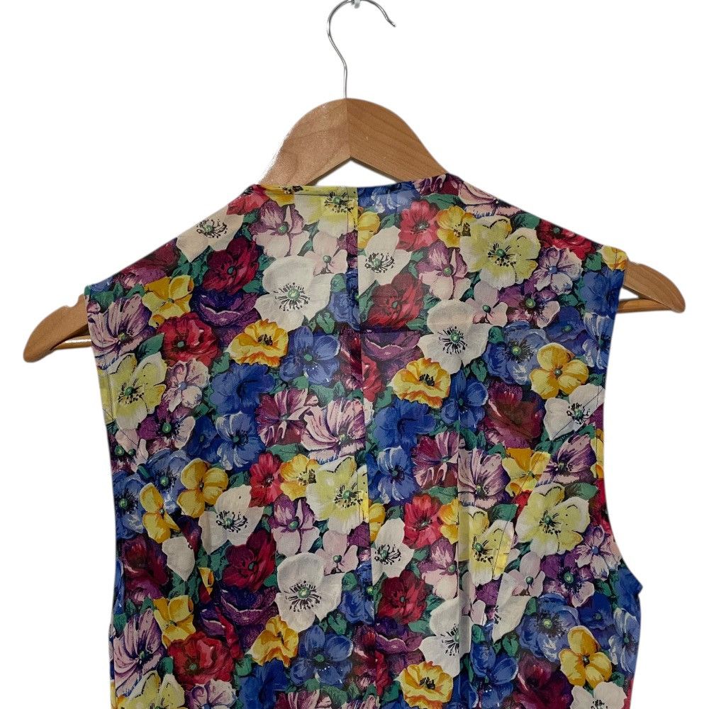 Jil Sander Jil Sander Jil Sander Flower Print Silk Vest Others Tops DUTY FREE for USA Size ONE SIZE - 3 Thumbnail