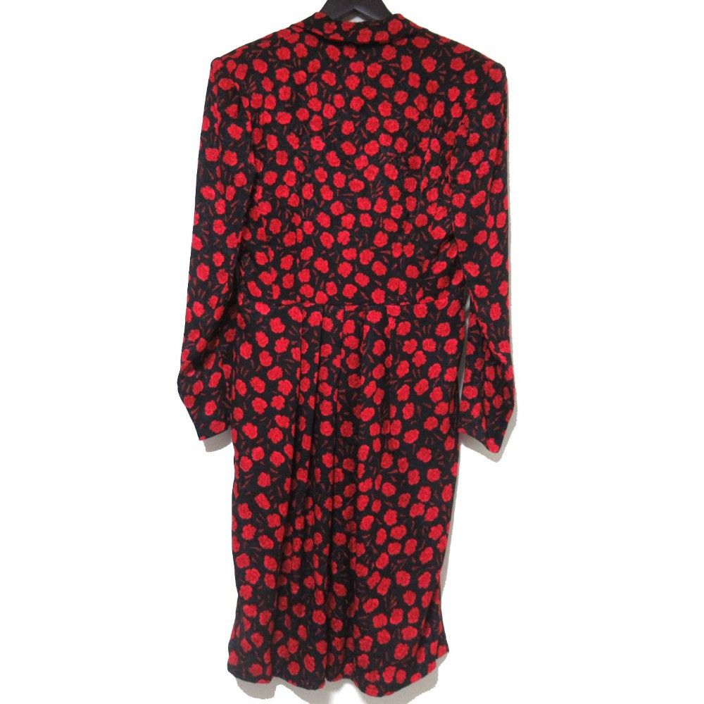 Jil Sander Jil Sander Jil Sander Rose Print Silk Dress Others Dresses DUTY FREE for USA Size ONE SIZE - 2 Thumbnail