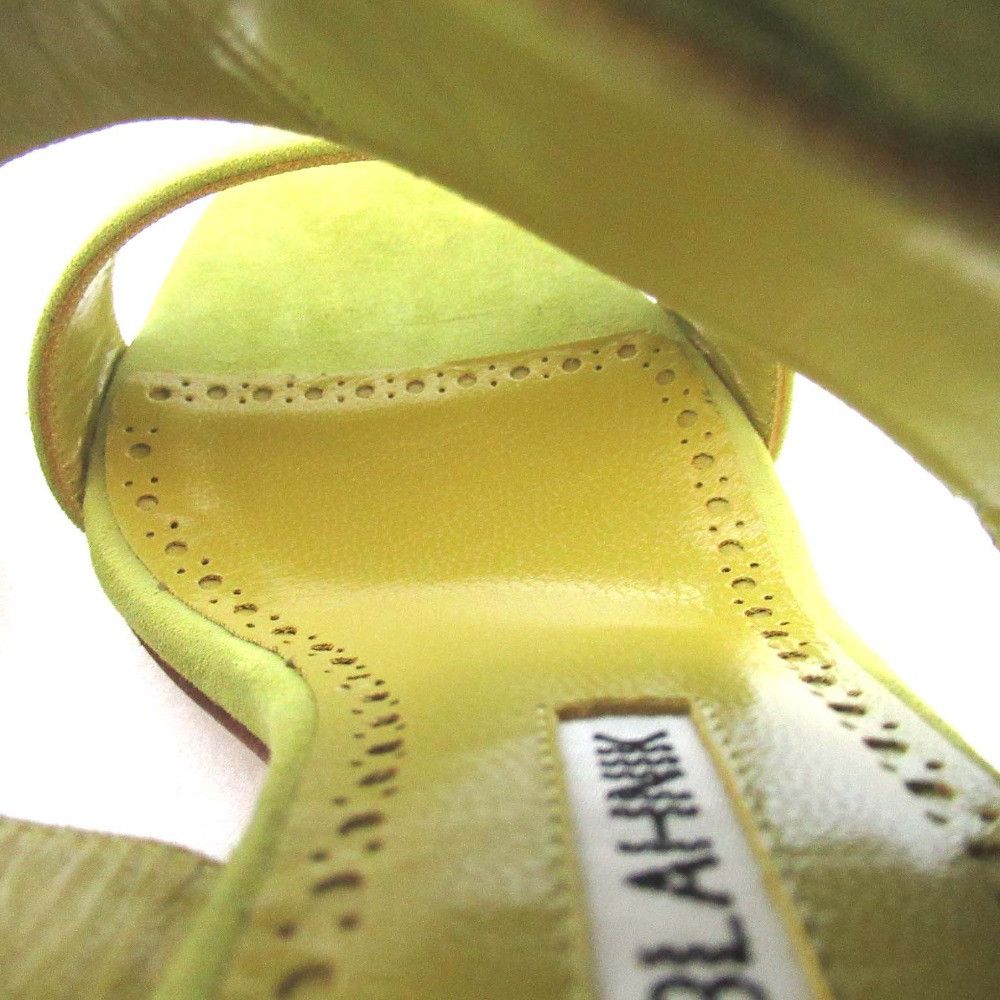 Manolo Blahnik Manolo Blahnik Manolo Blahnik Maysale Suede Sandals Suede Shoes DUTY FREE for USA Size ONE SIZE - 8 Thumbnail