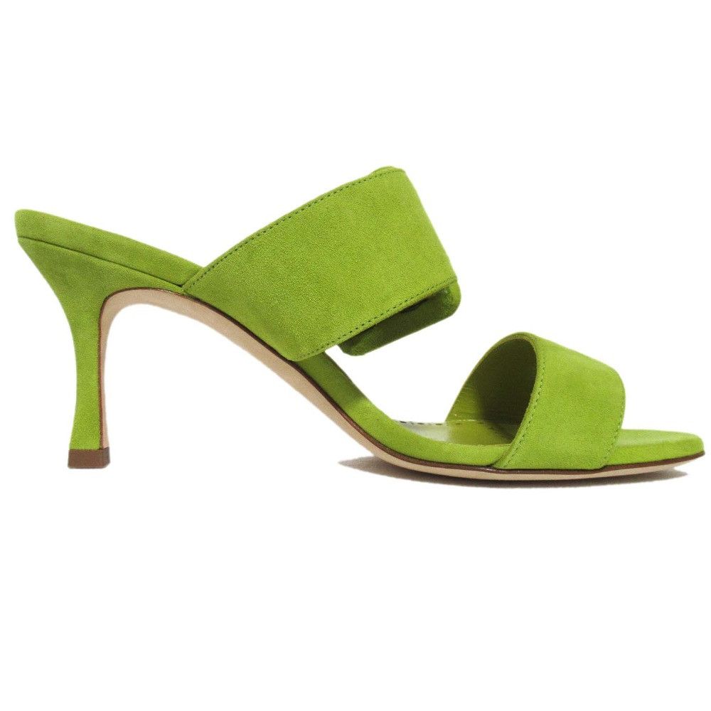 Manolo Blahnik Manolo Blahnik Manolo Blahnik Maysale Suede Sandals Suede Shoes DUTY FREE for USA Size ONE SIZE - 3 Thumbnail