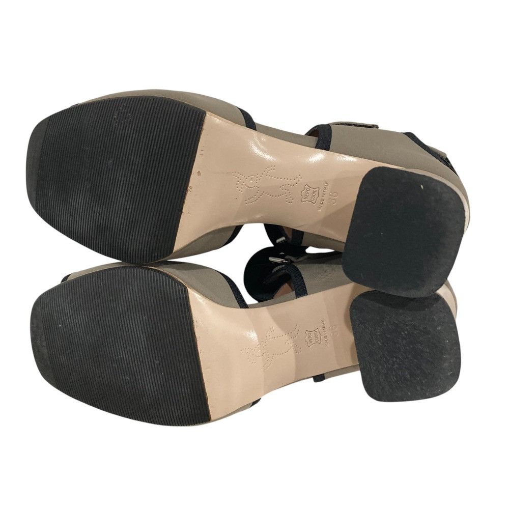 Marni Marni Marni Chunky Heel Strap Sandals Leather Shoes DUTY FREE for USA Size ONE SIZE - 7 Thumbnail