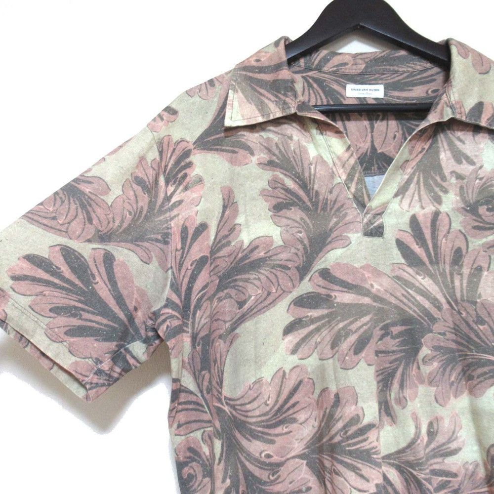 Other Other Dries Van Noten Botanical Skipper Polo Shirt Cotton Tops DUTY FREE for USA Size ONE SIZE - 3 Thumbnail