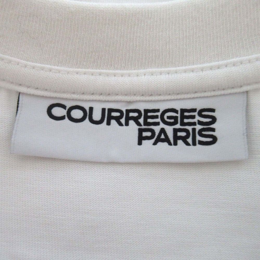Other Other Courreges Logo Print T-shirt Cotton T-Shirts DUTY FREE for USA Size ONE SIZE - 6 Thumbnail