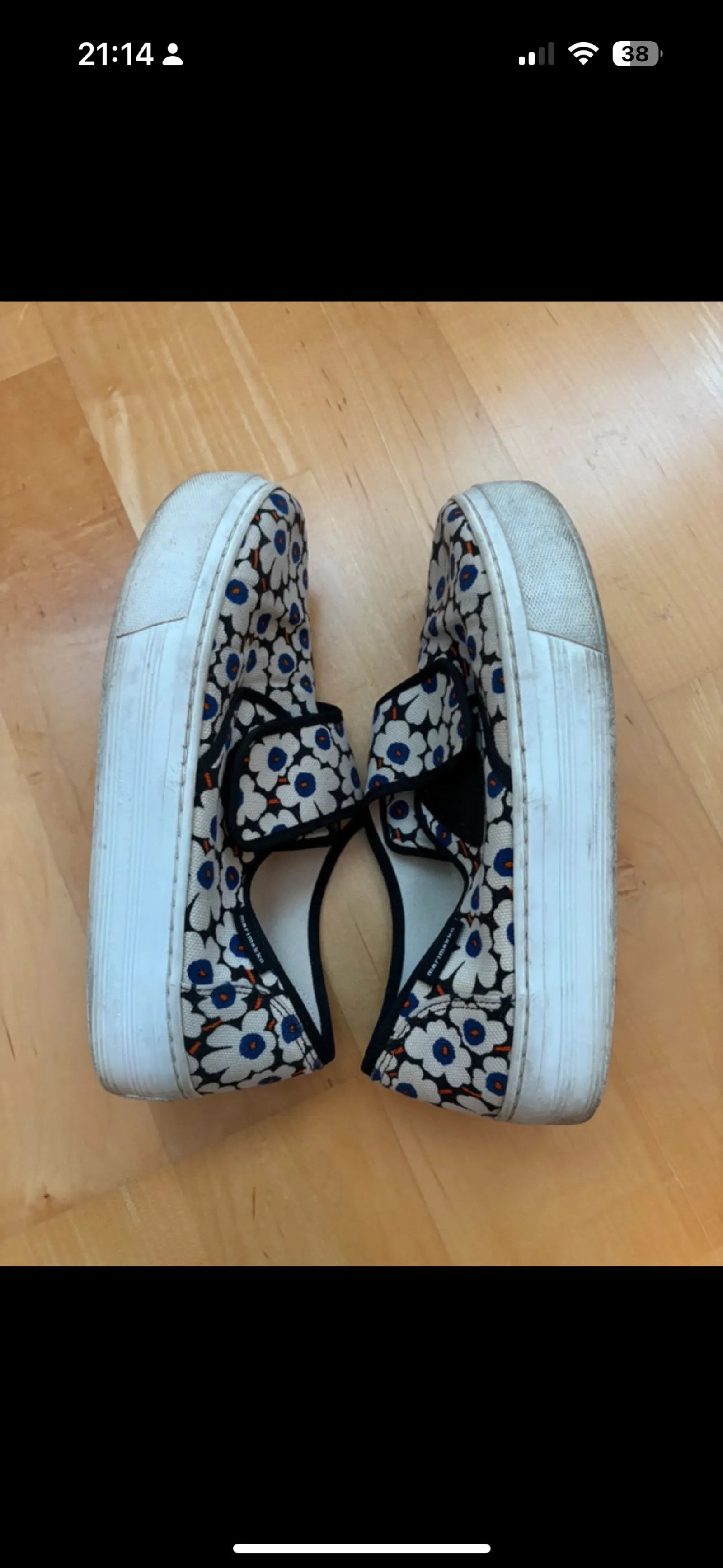 Marimekko Marimekko Unikko blommiga skor Sneakers Size US 9 / IT 39 - 3 Thumbnail