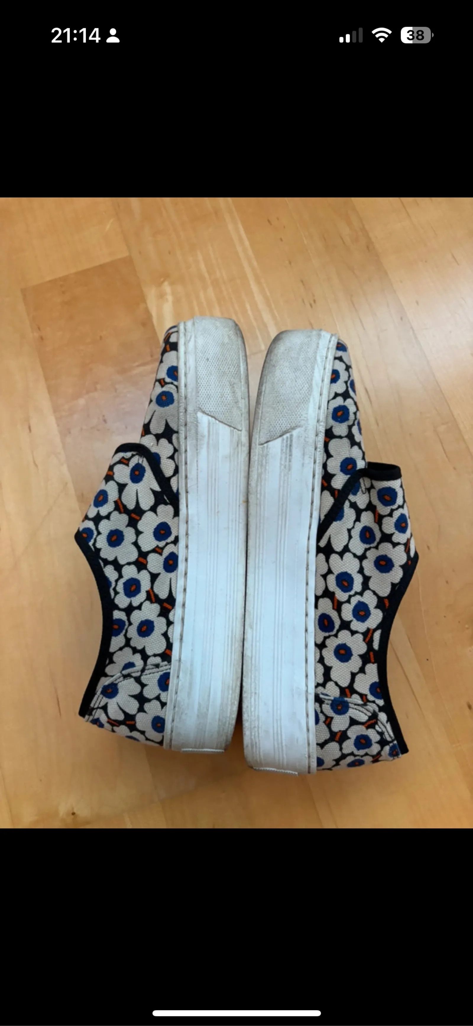 Marimekko Marimekko Unikko blommiga skor Sneakers Size US 9 / IT 39 - 4 Thumbnail