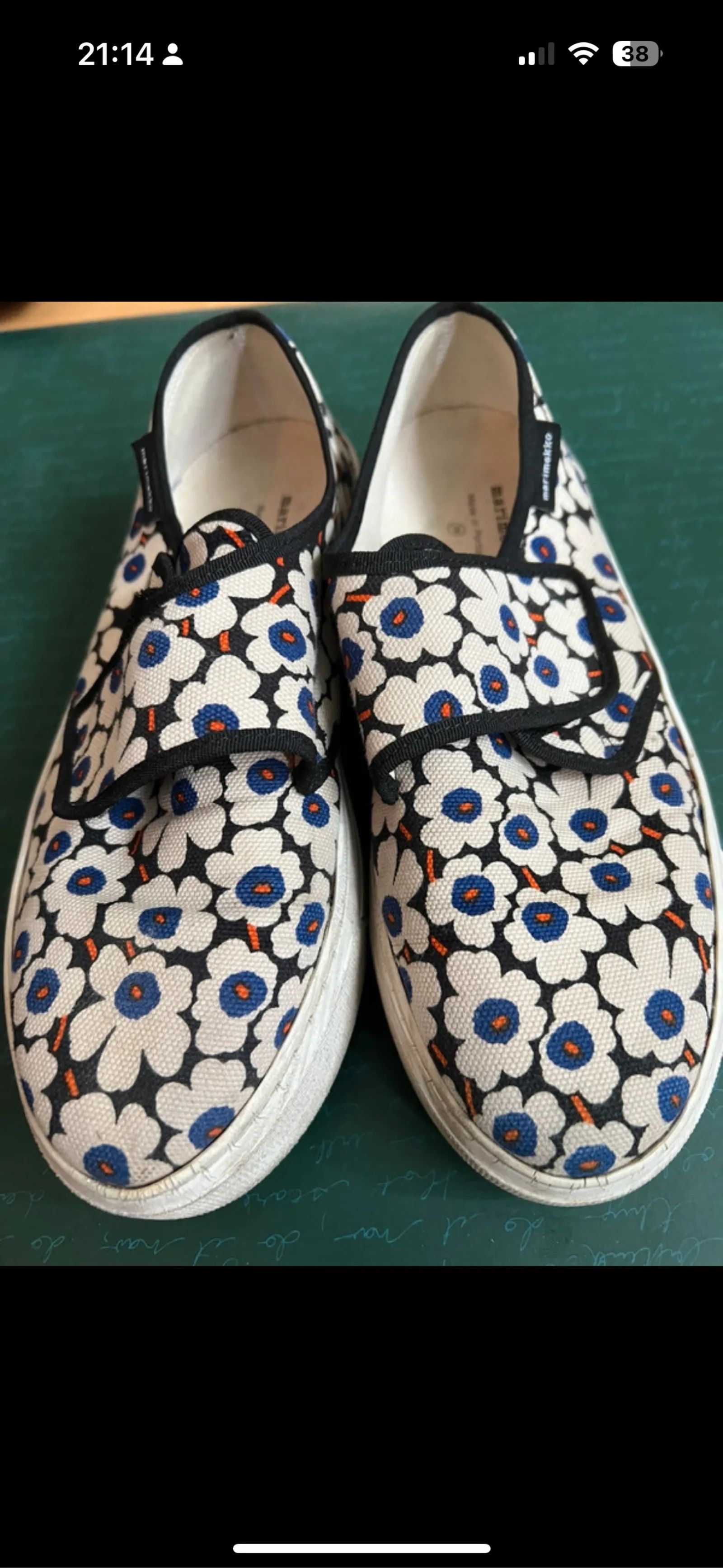 Marimekko Marimekko Unikko blommiga skor Sneakers Size US 9 / IT 39 - 2 Thumbnail