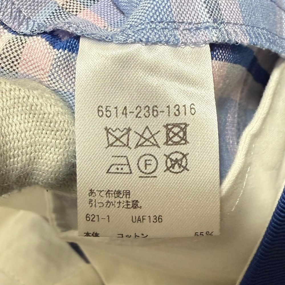 Other Other Drawer M.SUMMER Nanako Check Basic Pants Cotton Pants DUTY FREE for USA Size ONE SIZE - 6 Thumbnail