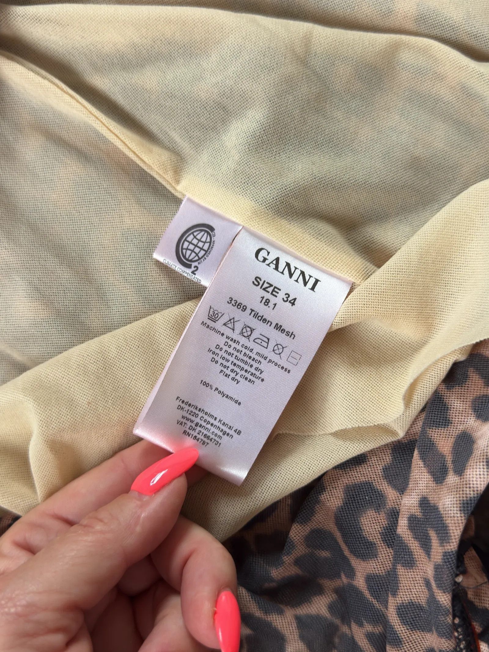 Ganni Ganni Dress Size XS / US 0-2 / IT 36-38 - 3 Thumbnail
