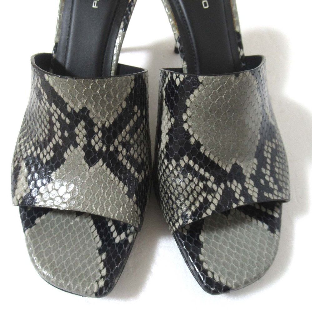 Other Other Peter Do Python Leather High Heel Mule Sandals Leather Shoes DUTY FREE for USA Size ONE SIZE - 4 Thumbnail