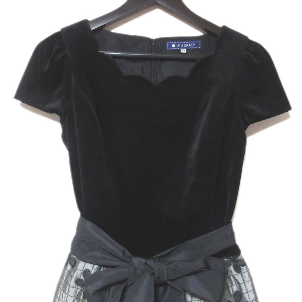 Other Other M'S GRACY Flower Jacquard Velour Dress Others Dresses DUTY FREE for USA Size ONE SIZE - 3 Thumbnail