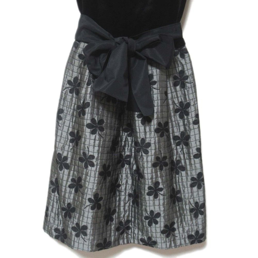Other Other M'S GRACY Flower Jacquard Velour Dress Others Dresses DUTY FREE for USA Size ONE SIZE - 4 Thumbnail