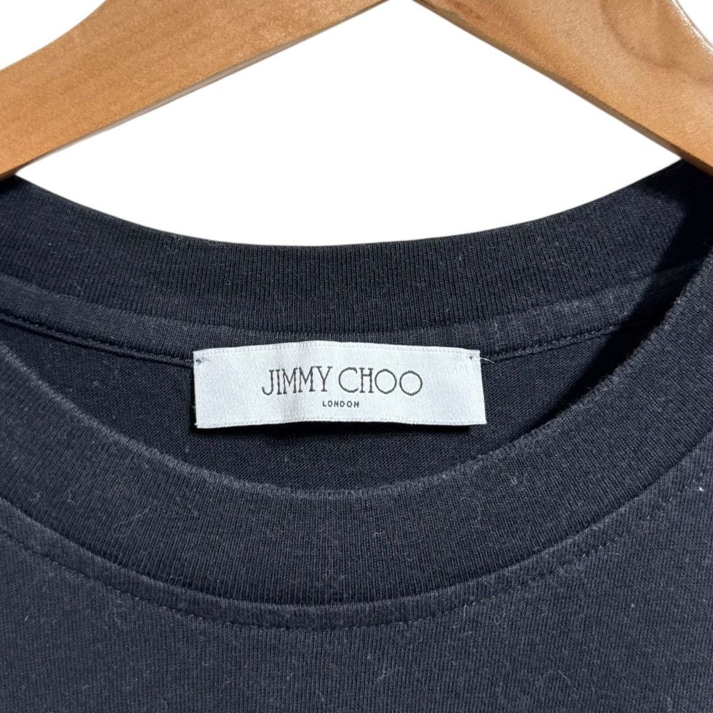 Jimmy Choo Jimmy Choo Jimmy Choo Logo Print Cotton T-shirt Cotton T-Shirts DUTY FREE for USA Size ONE SIZE - 3 Thumbnail
