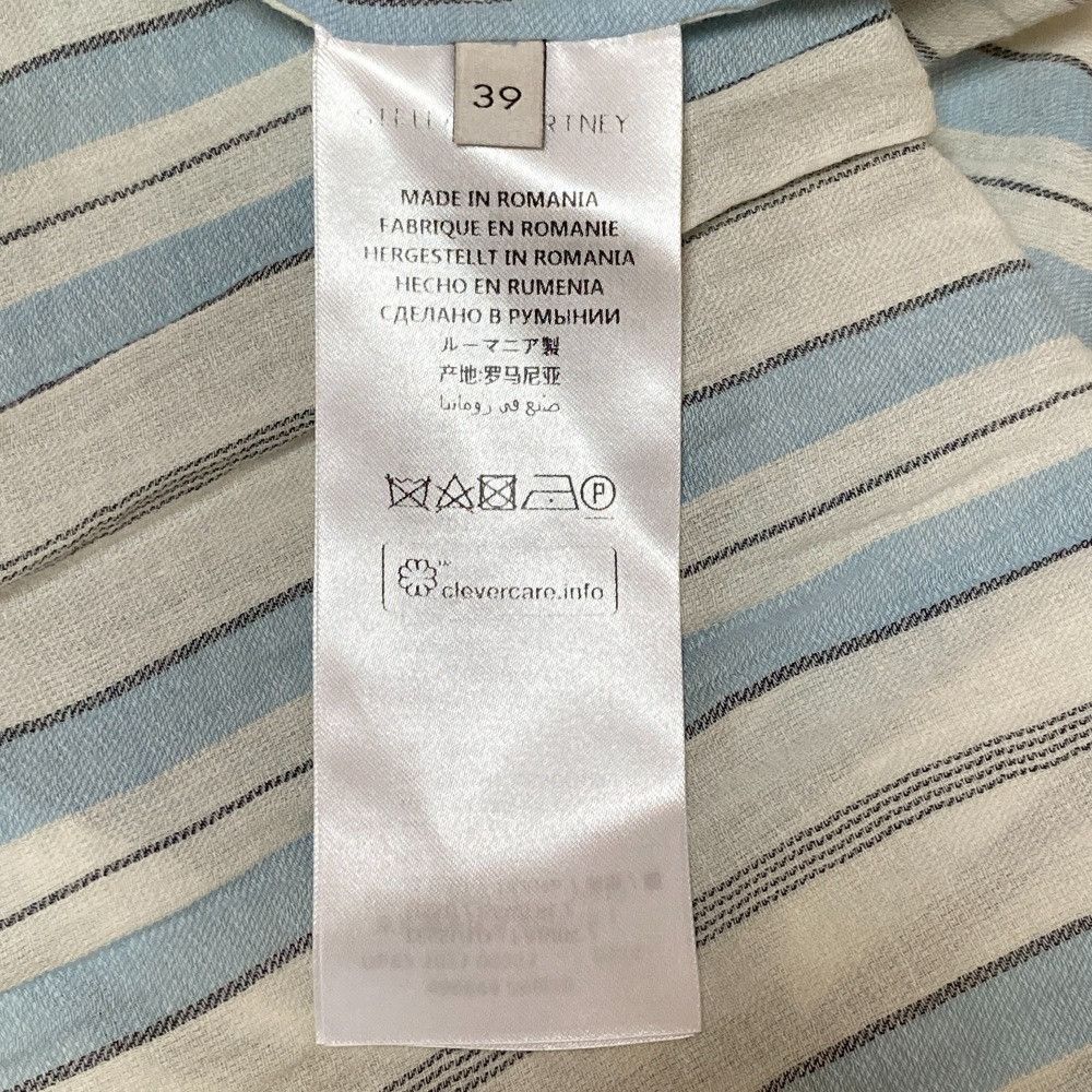 Stella McCartney Stella Mccartney Stella McCartney Stripe Shirt Cotton Dress Shirt DUTY FREE for USA Size ONE SIZE - 6 Thumbnail
