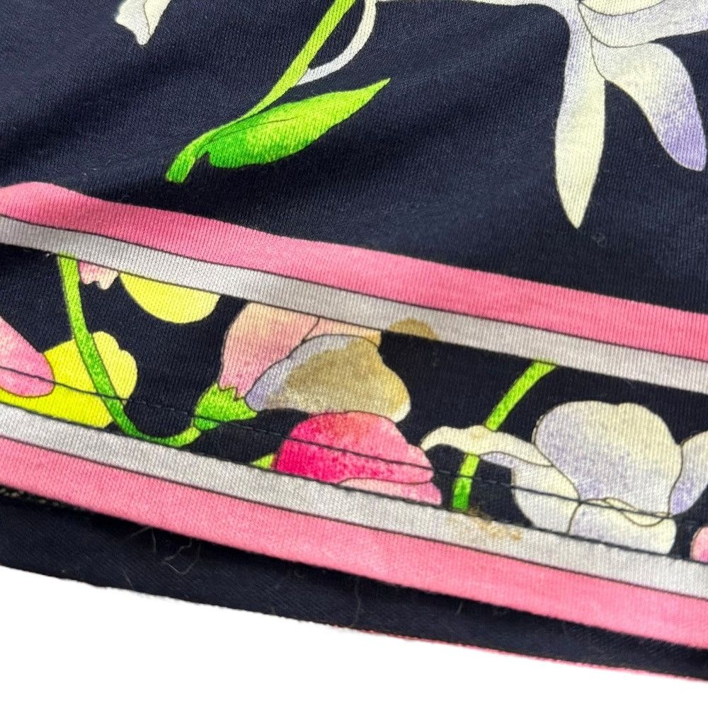 Other Other LEONARD FASHION Flower Print Pullover Blouse Cotton Tops DUTY FREE for USA Size ONE SIZE - 4 Thumbnail