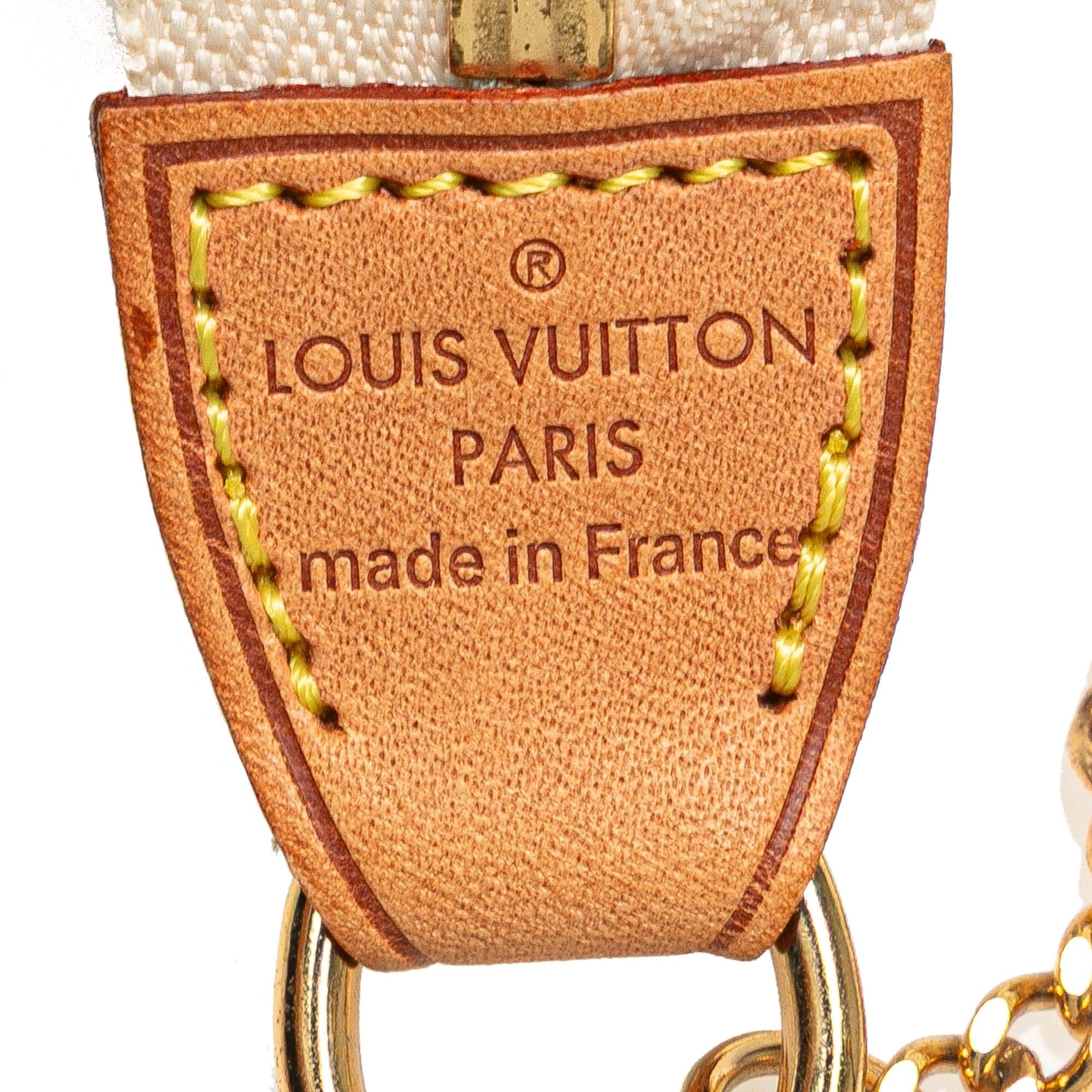 Louis Vuitton Louis Vuitton Damier Azur Mini Pochette Accessoires Size ONE SIZE - 5 Thumbnail