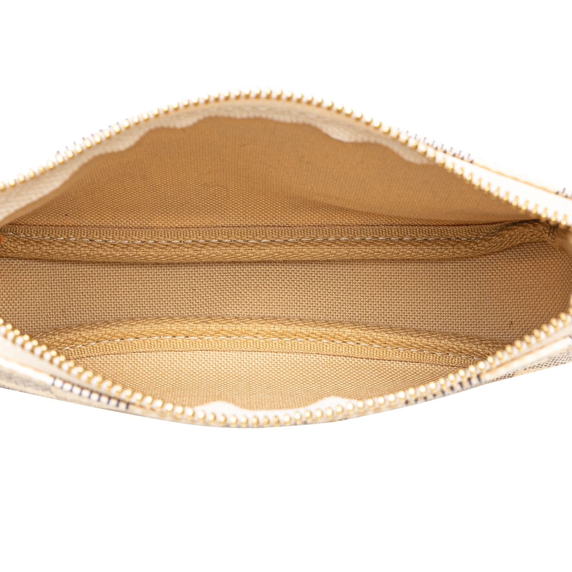 Louis Vuitton Louis Vuitton Damier Azur Mini Pochette Accessoires Size ONE SIZE - 4 Thumbnail