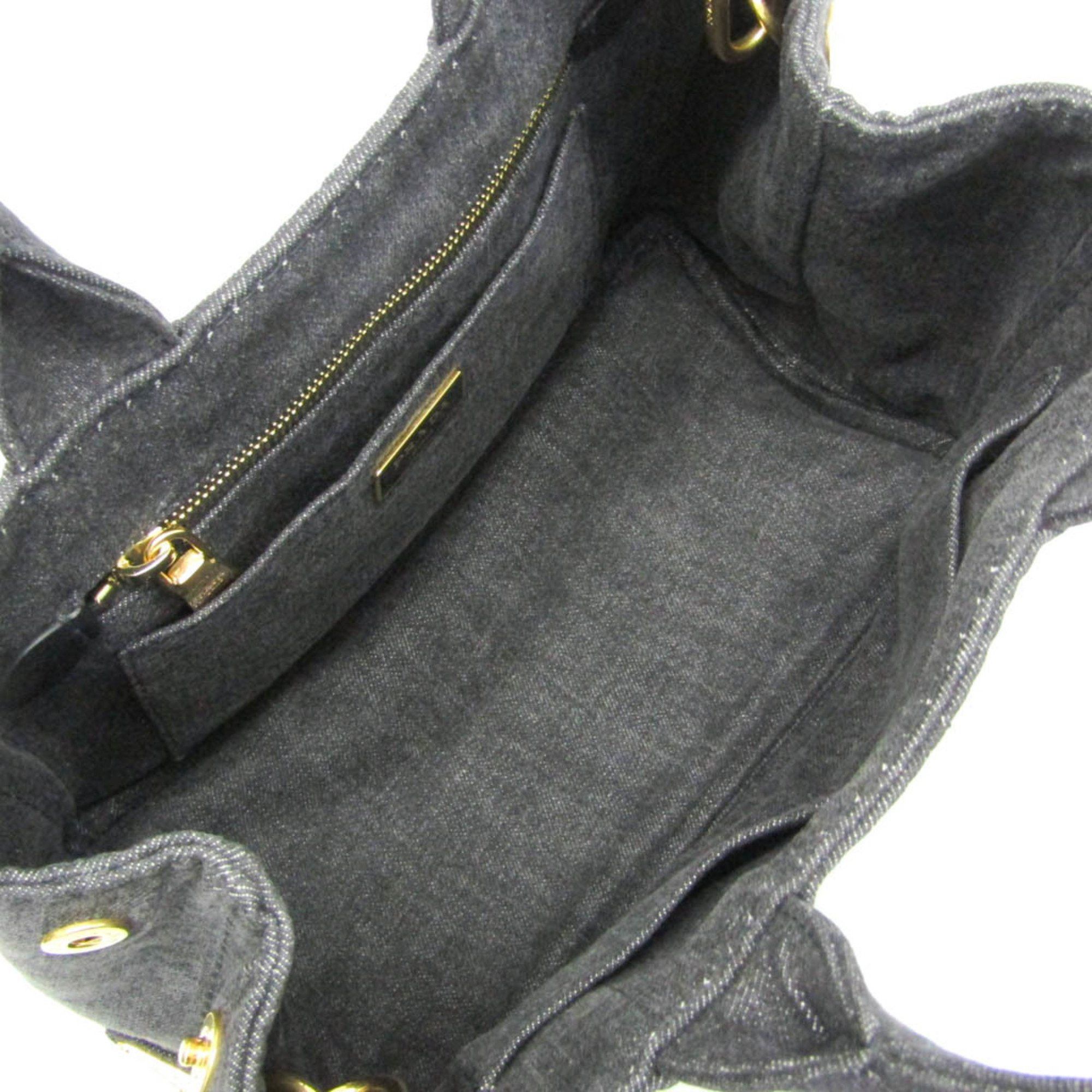 Prada Prada Canapa 1BG439 Women's Canapa Shoulder Bag,Tote Bag Black,Nero Size ONE SIZE - 4 Thumbnail